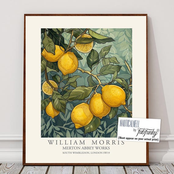 レモン ツリー ウィリアム モリス Lemon Tree 216672 壁紙 MORRISWORLD jp