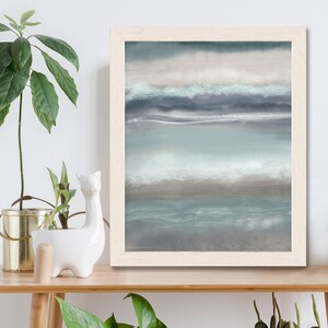 Nautical theme, gift for him, ocean artwork, contemporary art, modern abstract, beach house decor, coastal living decor, - Sea breeze 2 image 3