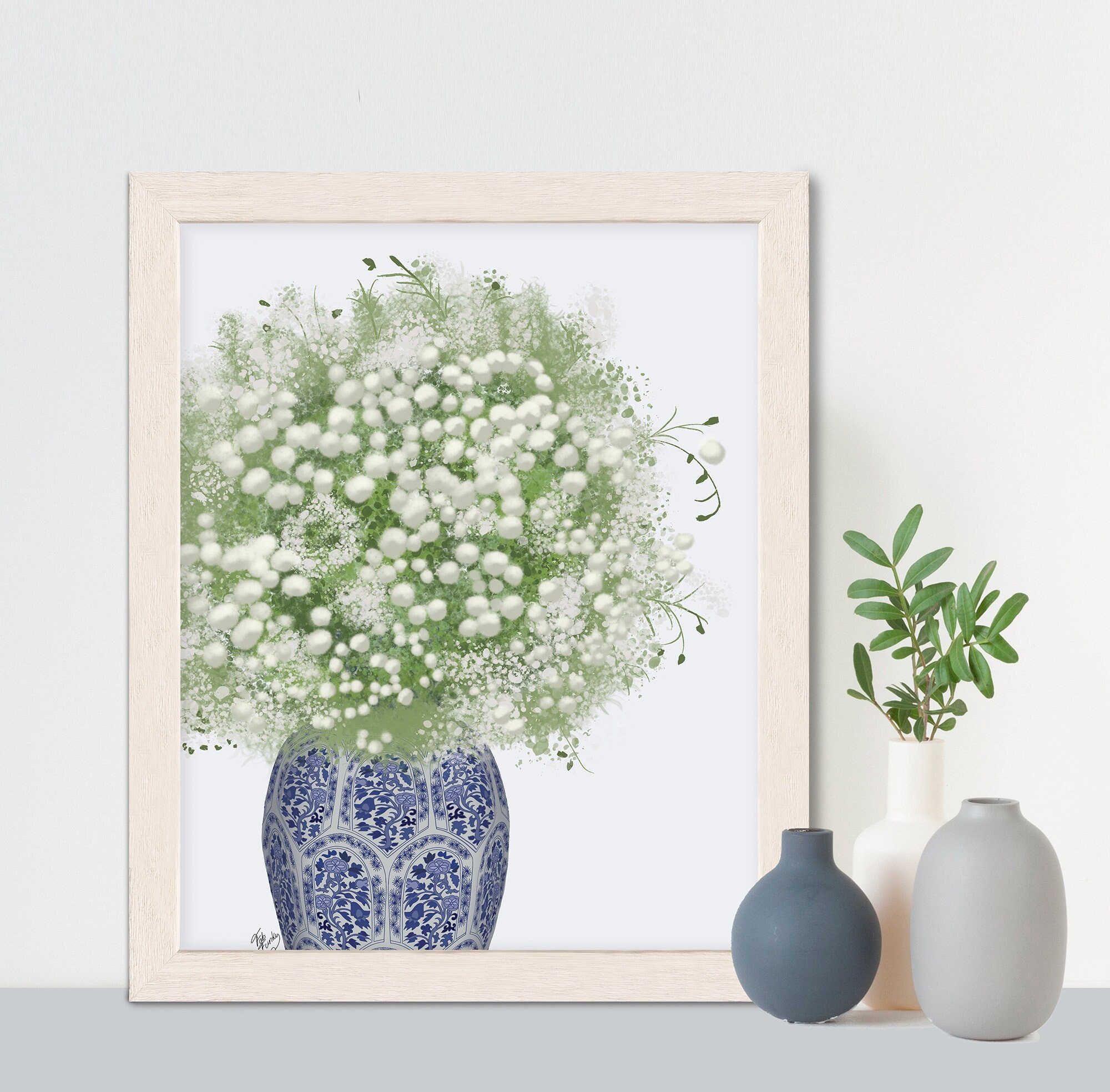 Kathryn white canvas art - Etsy 日本