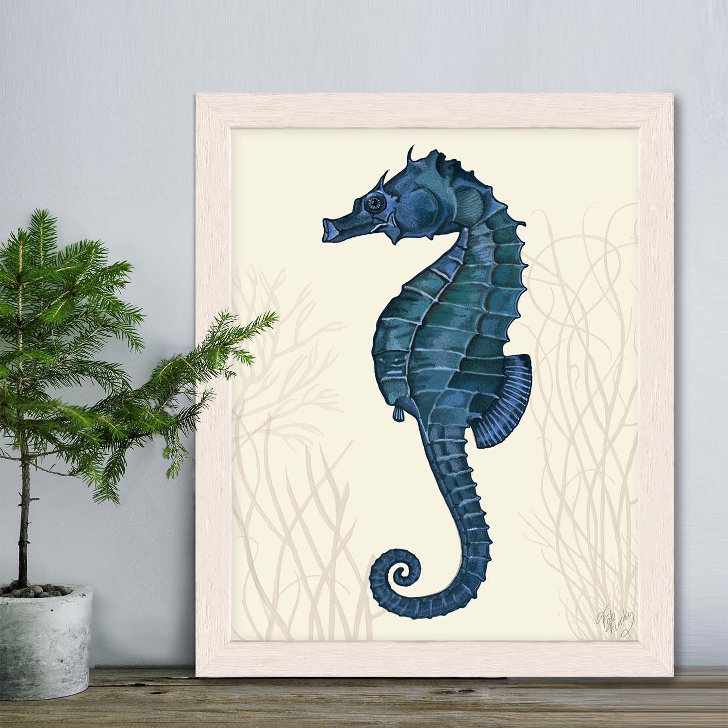 10 Sea Horse Tropical Wall Plaque Nautical Sea life Home Decor Inside or out