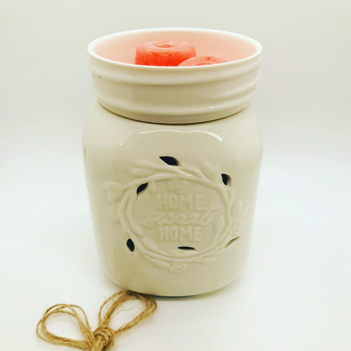 Electric Wax Warmer Mason Jar Wax Warmer Home Sweet Home Etsy