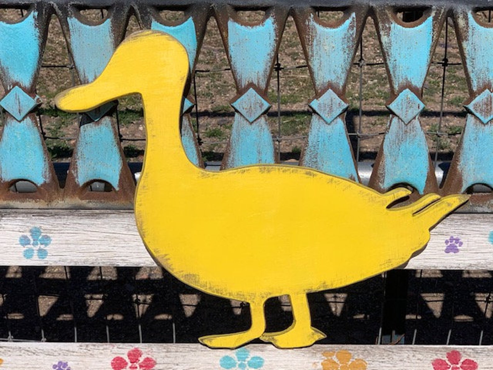 Wood Duck Decor Kitchen Decor Duck Gift Farmhouse Decor Etsy