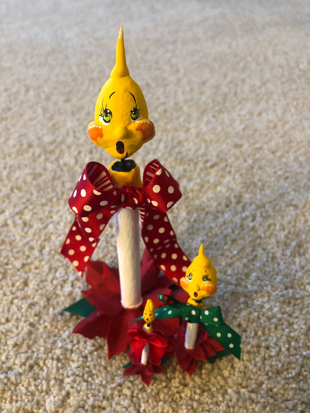 Caroling Candlesticks Singing Christmas Songs Etsy