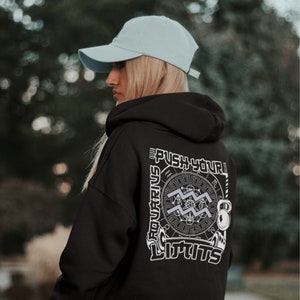 Aquarius Hoodie, Aquarius Zodiac Hooded Sweatshirt, Graphic Sweatshirt, Astrology Sweatshirt, Zodiac Gifts, Workout Hoodie, Gym Hoodie