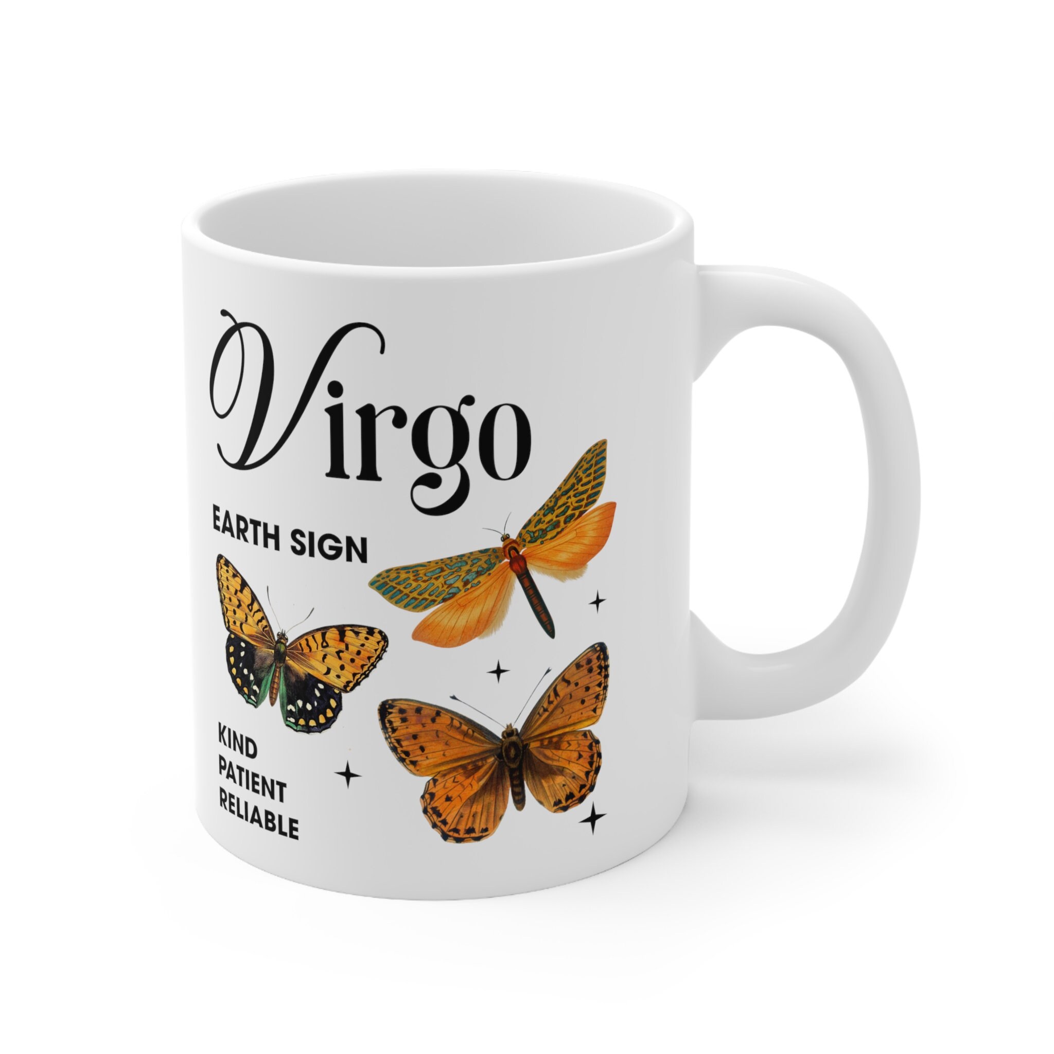 YHRJWN Virgo Zodiac Star Coffee Mug, Birthday Gifts For Girls & Teens