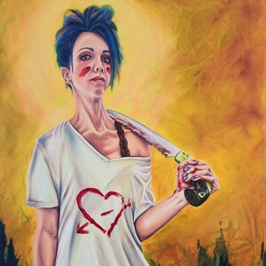 Judith Sends Her Regards Fine Art Print