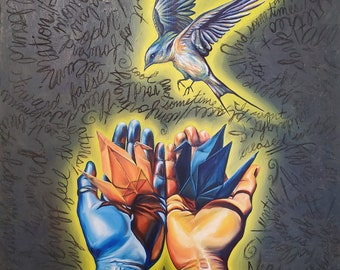 False Dichotomy Fine Art Print