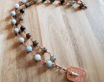Fortis Et Liber Necklace