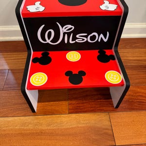 Children&#39;s personalized step stools