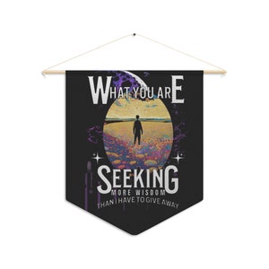 DMB What You Are Pennant Home Decor Banner