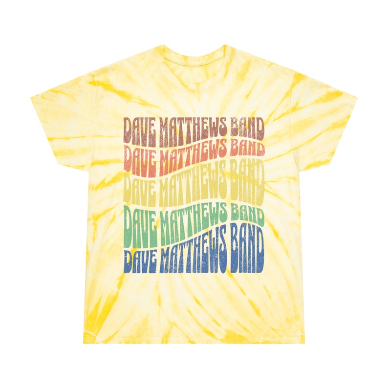 DMB Wavy Gravy Rainbow TieDye Camiseta Hippie Retro Camiseta Etsy España