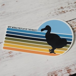 4&quot; High-Quality DMB Dodo Vinyl Sticker
