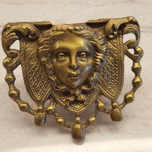 ELEGANT FACE ORMOLU mount neoclassical furniture hardware for interior design