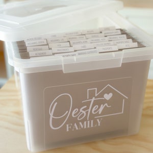 Family File Box , Milestone Tote , Memory Box , Organization House Box , home file box , housewarming box , keepsake box , kit