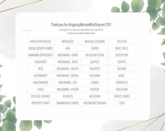 FREE SHIPPING  Family File Names Only