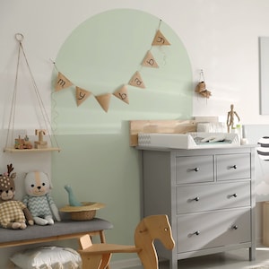 Arco Decalcomanie da muro / Boho Wall Sticker, Nursery Decor, Scandinavo, Astratto, Boho, Camera da letto principale, Baby Room, Contemporaneo, Semplice e moderno