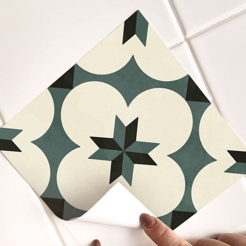 Traditional Spanish Tile Decals Selfadhesive Wall & Floor Etsy UK