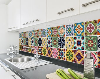 Traditional Spanish Tiles Stickers Tiles Decals Tiles For Etsy