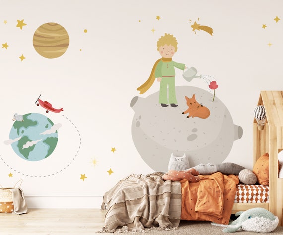 Little Prince Bedroom Our Little Prince HD Printed Vinyl Wall Stickers