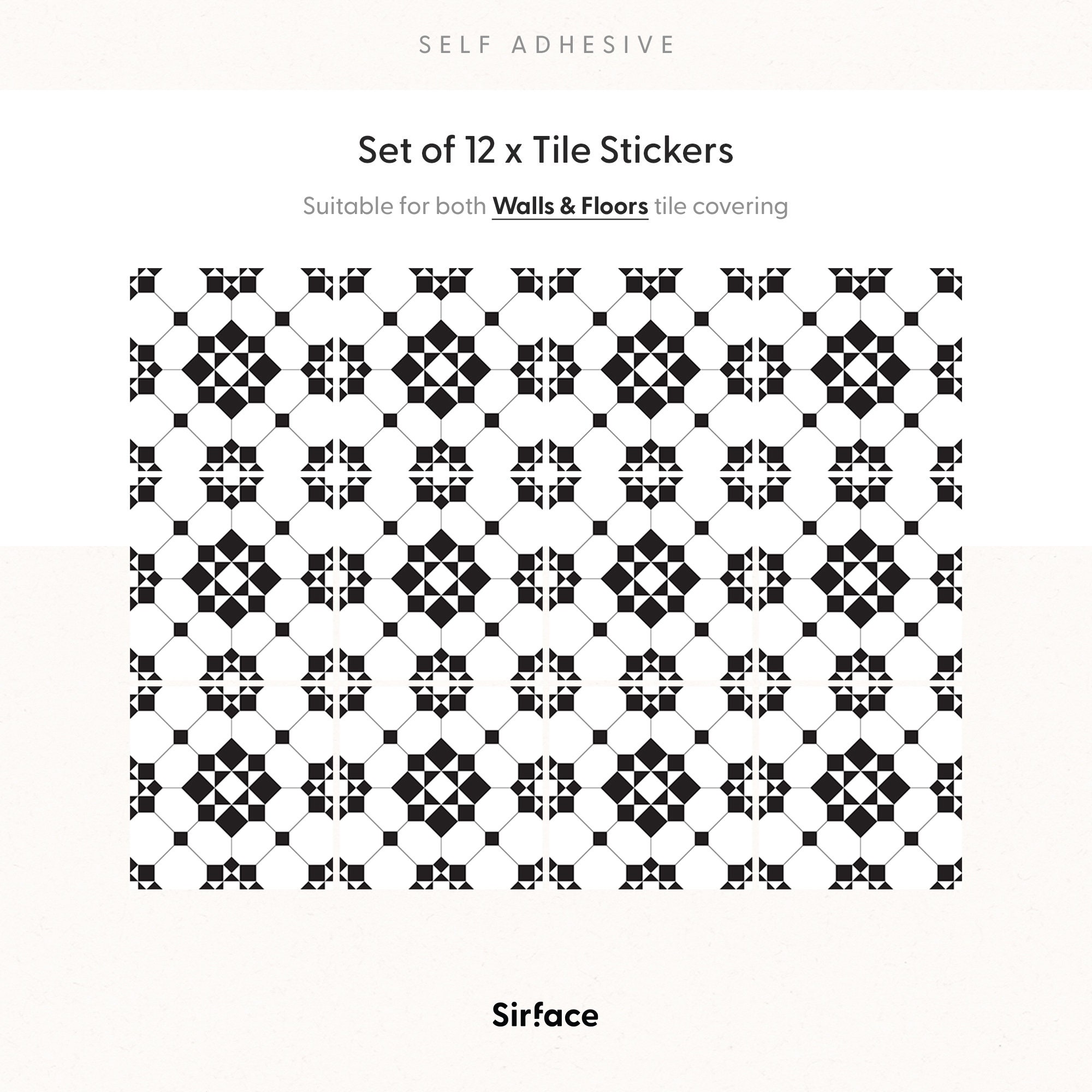 Victorian Tile Decals Selfadhesive Wall & Floor Tile Etsy Canada