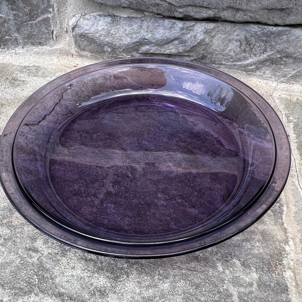 Glass Pie Plate Etsy
