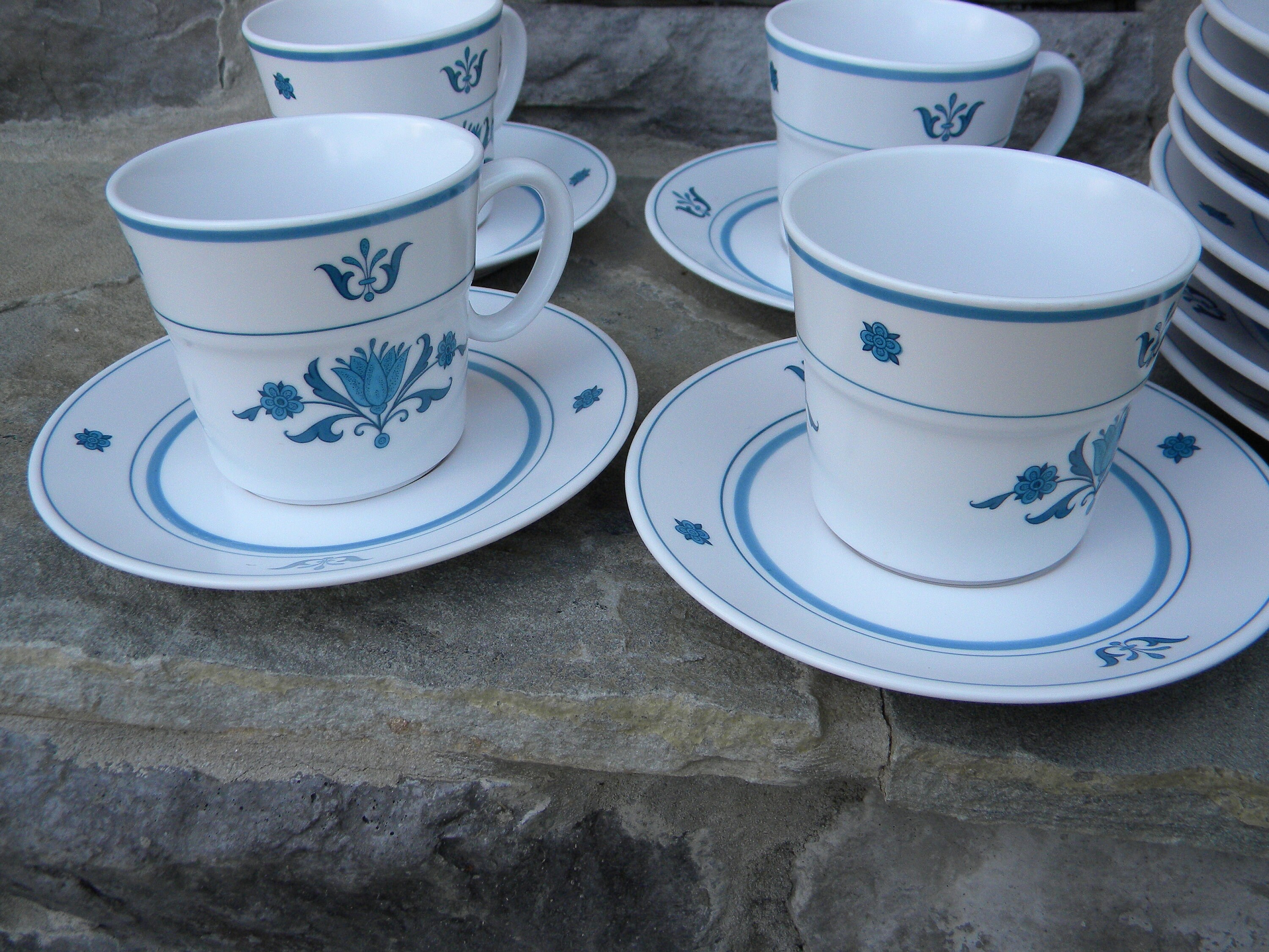 60's/70's Noritake Progression China Blue Haven/ Noritake Japan