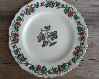 J&G Meakin England Vintage Sunshine Grape Dinner Plate