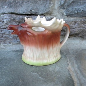 Vintage Moose Creamer / Elk Creamer / 1940&#39;s Czech Slovakia Moose Creamer / Stag Creamer