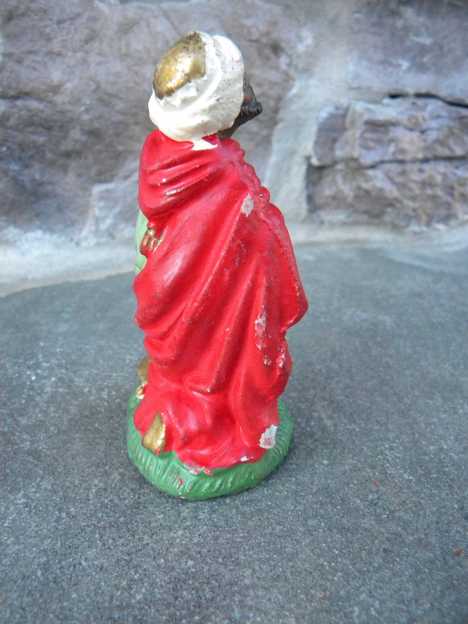 60's Vintage Fontanini Figurines / Mary Joseph Wise Man Etsy