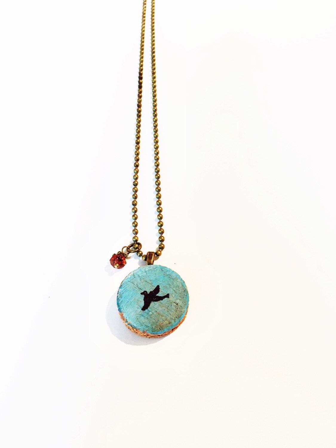 Flight Cork Necklace Etsy