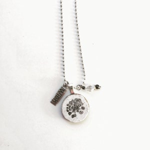 Wish Flower Cork Necklace