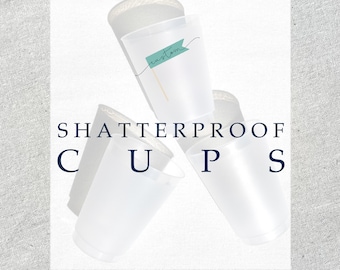 CUSTOM | Shatterproof Cups