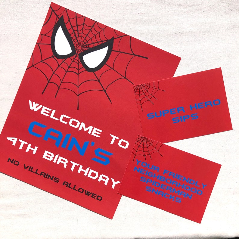 Invitation Spiderman image 8