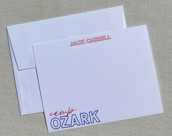 Notecards | Camp Ozark Stacked