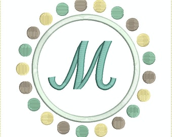 Applique Marco de Puntos para Bordado a máquina - 9 Estilos y Tamaños!