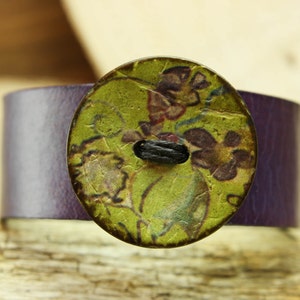 Leather cuff bracelet, handmade leather bracelet, handmade leather cuff, jewelry, handmade jewelry, unique handmade jewelry, leather cuff