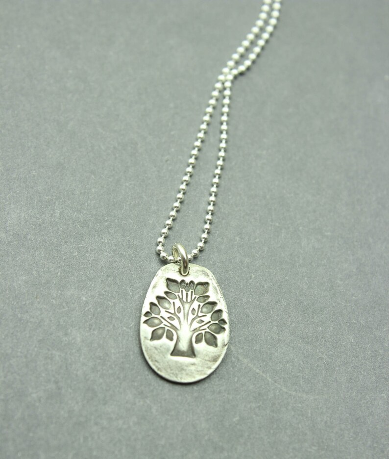 Tree of Life Pendant Handmade Pendant Sterling Silver Etsy
