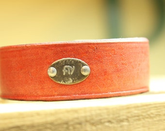 Leather cuff bracelet, handmade leather bracelet, handmade leather cuff, jewelry, handmade jewelry, unique handmade jewelry, leather cuff