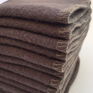 Cloth Wipes Handmade Zero Waste Neutral Reusable Napkins Baby Family Cloth Unpaper Washable Flannel Cotton - Dark Grey