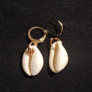 Cowrie Shell Earrings