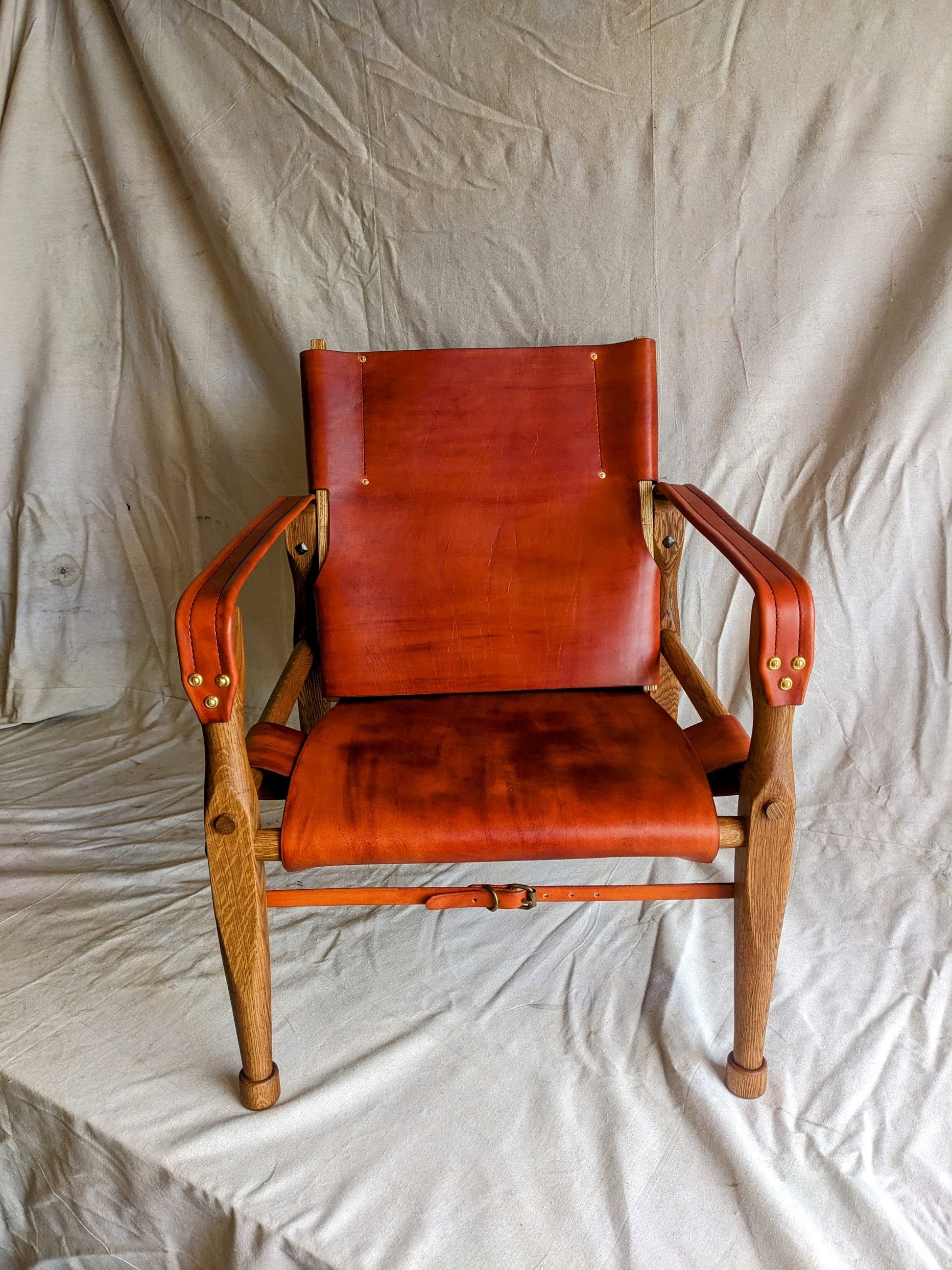 Leather campaign chair new arrivals