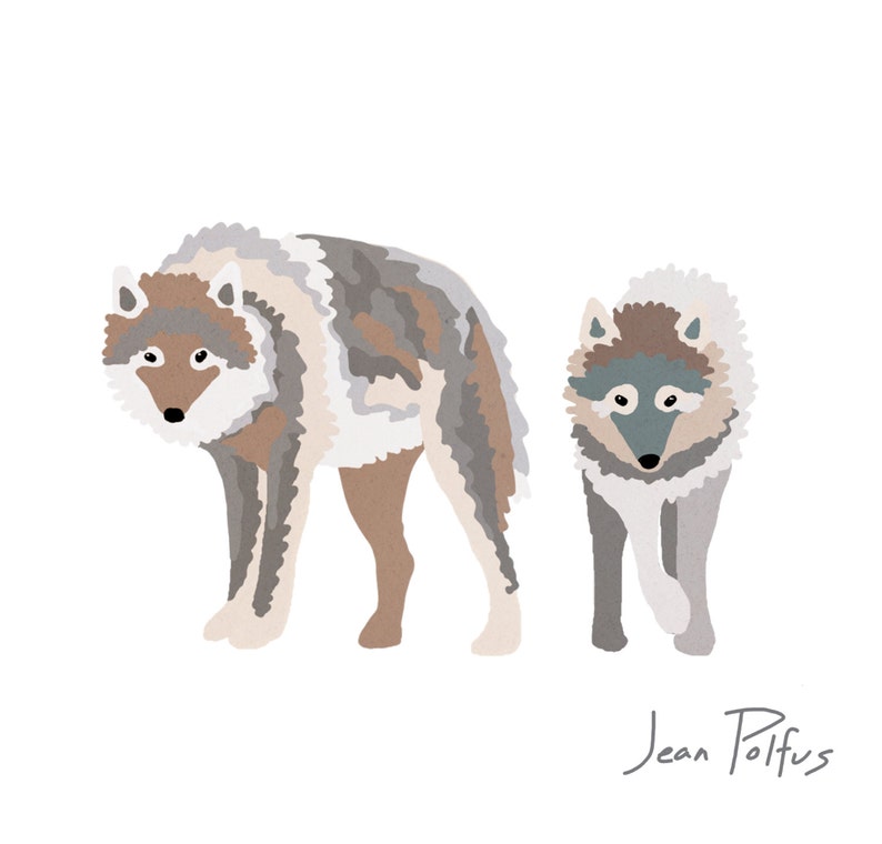 Wolf Pack Drawing, Wolf Illustration, Gray Wolves, Digital Drawing ...