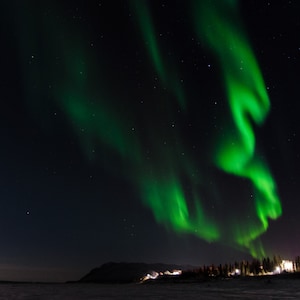 Northern Lights 8x12 print, aurora borealis, night sky, fine art photograph, Canadian photograph, aurora photograph, Northwest Territories