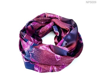Silk Scarf - Soft elegant Pashmina - Head fun Decor - Fun Top - Wrap - Multi uses scarf- 2 Different Color Options- Brand New-Free Shipping