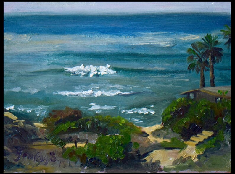 Open Edition Print Sunset Cliffs