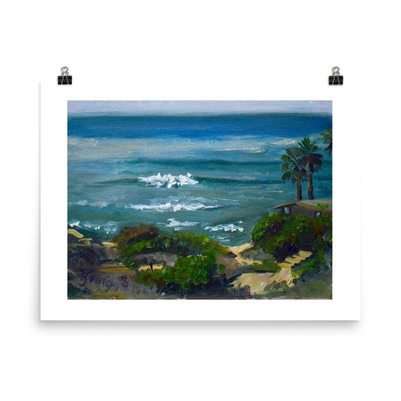 Open Edition Print Sunset Cliffs