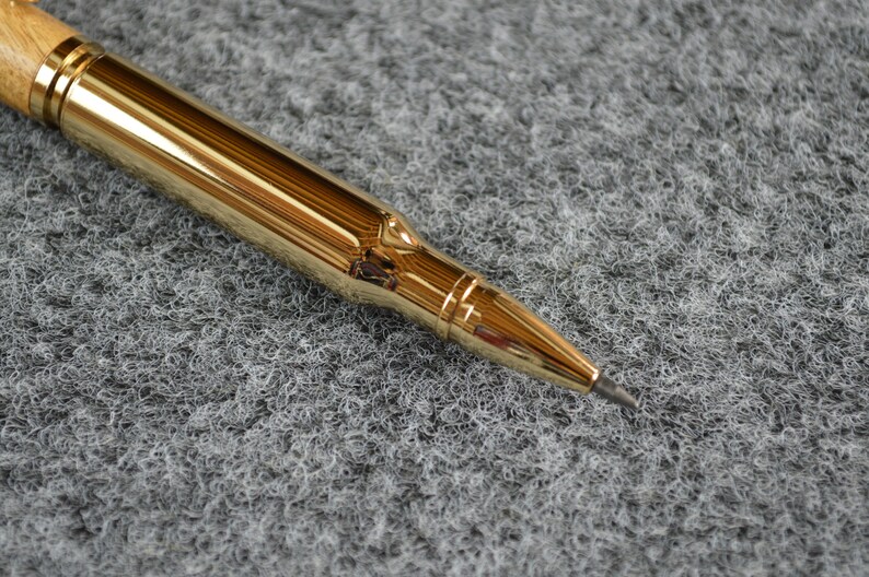 30 Caliber Bullet Pencil in Butternut Burl Artist Sketch ...