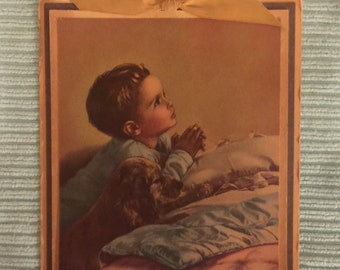 Vintage 1950 Wales Furniture Company Advertising Calendar - Wales FL. VGC 5x6”