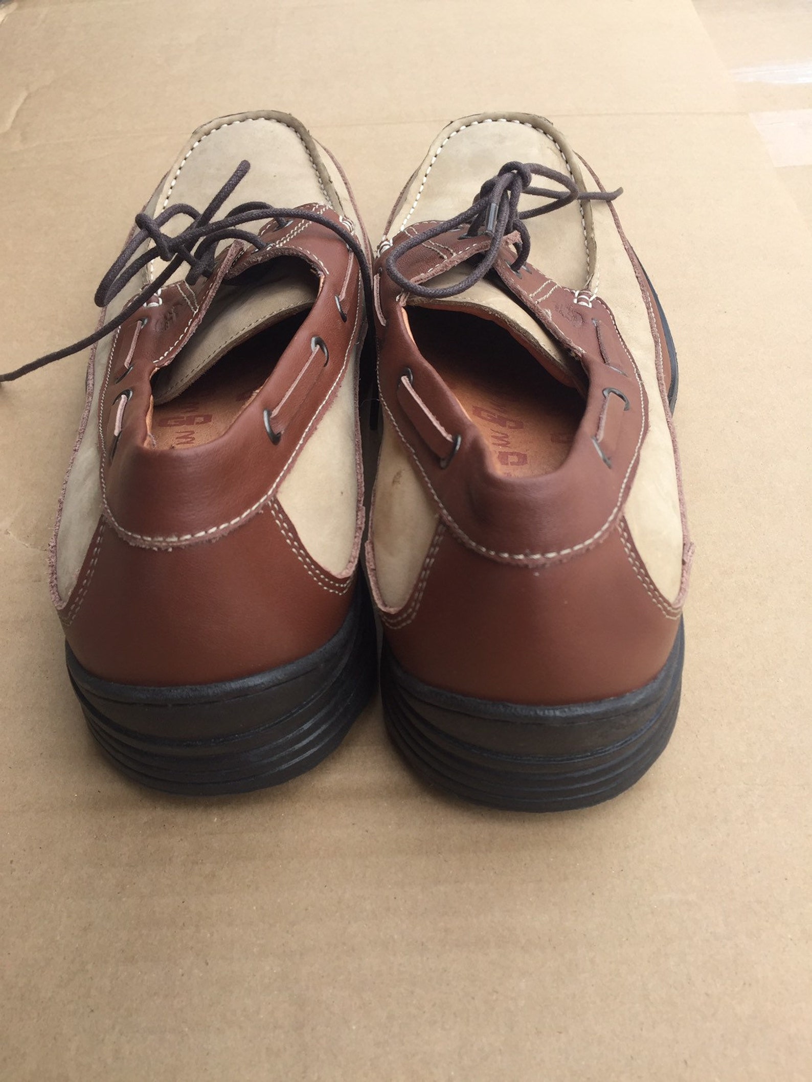 Gravity Defyer GDEFY Mens Casual Leather Boat Shoes Size