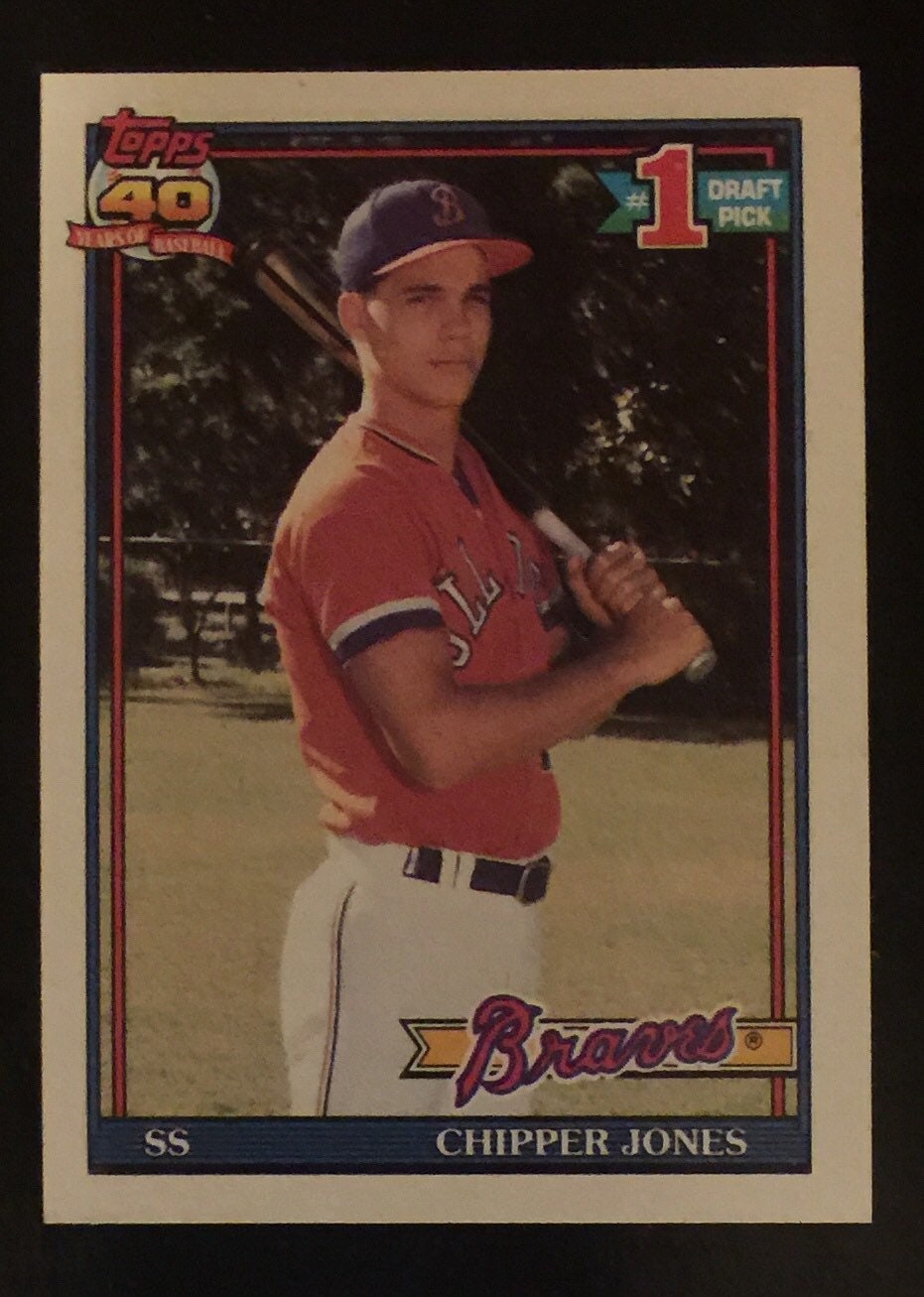 Chipper Jones Rookie - Etsy